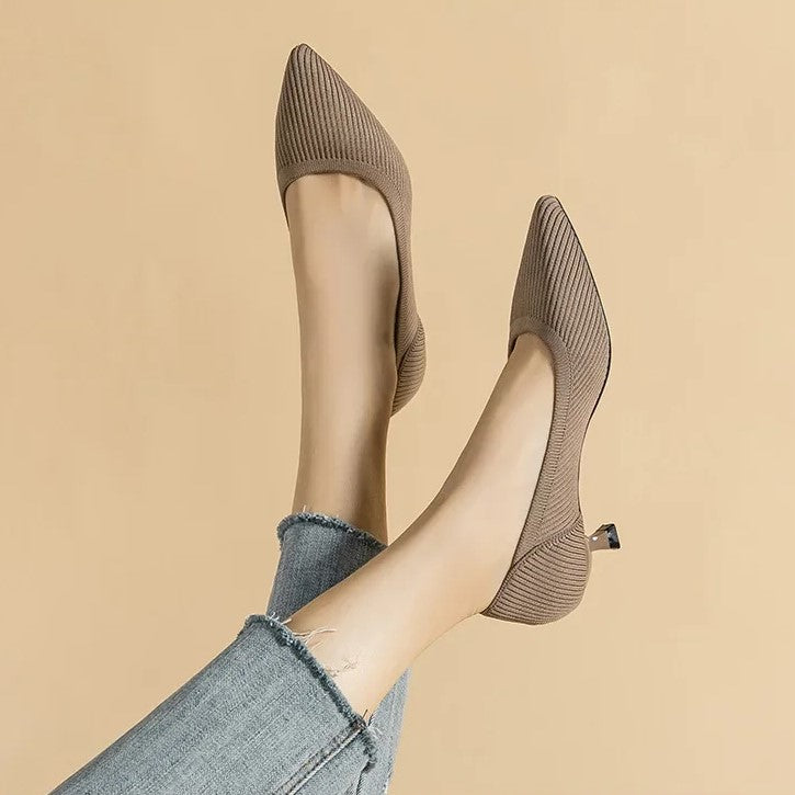 Comfortable Slip On Shoes for Women with Round Toe Cushioned Footbed Casual Style
