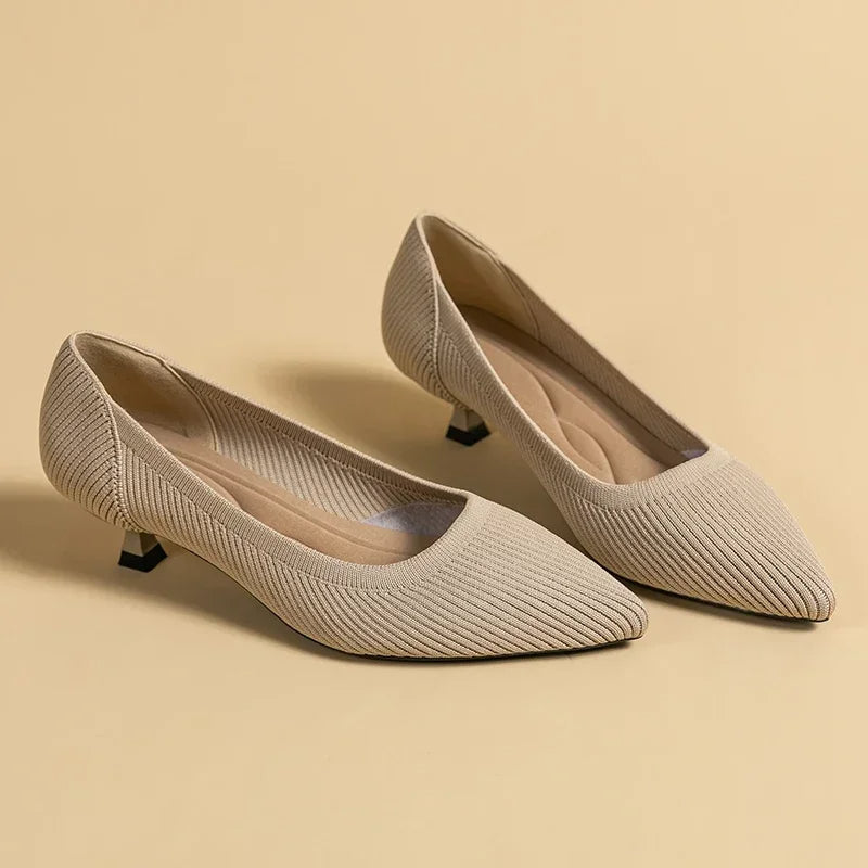 Comfortable Slip On Shoes for Women with Round Toe Cushioned Footbed Casual Style