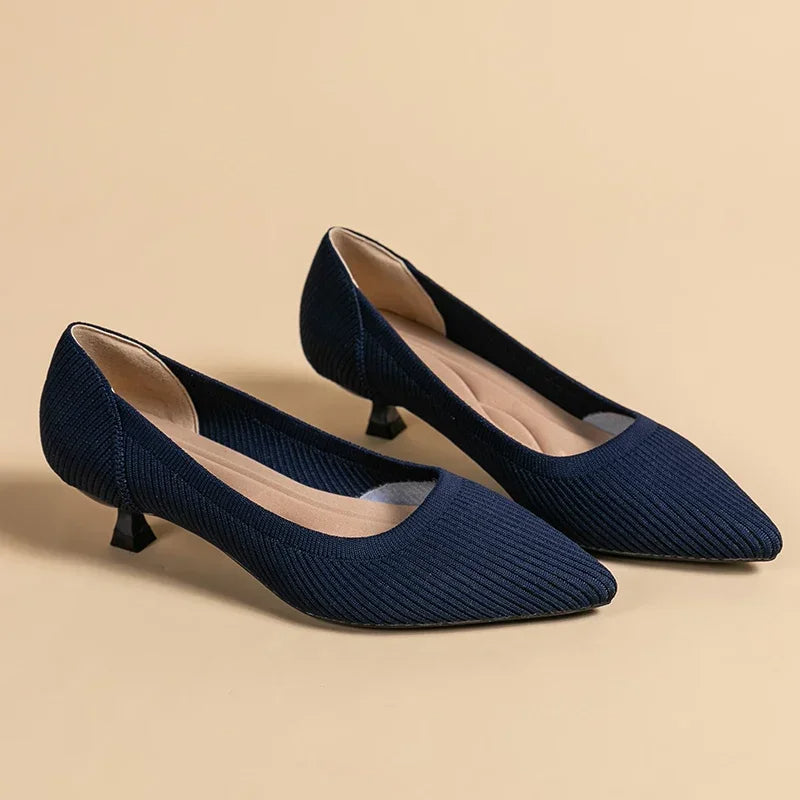 Comfortable Slip On Shoes for Women with Round Toe Cushioned Footbed Casual Style