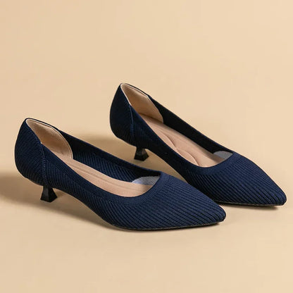 Comfortable Slip On Shoes for Women with Round Toe Cushioned Footbed Casual Style