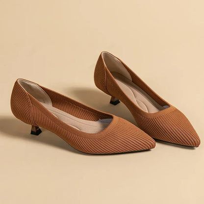 Comfortable Slip On Shoes for Women with Round Toe Cushioned Footbed Casual Style