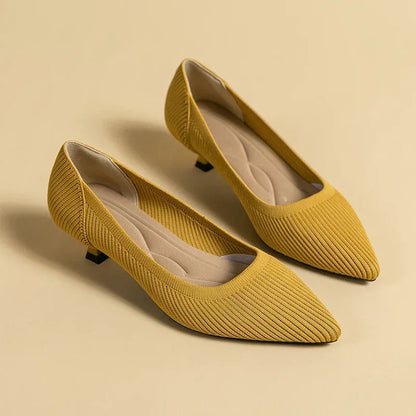 Comfortable Slip On Shoes for Women with Round Toe Cushioned Footbed Casual Style