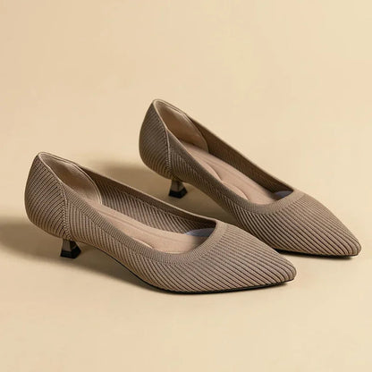 Comfortable Slip On Shoes for Women with Round Toe Cushioned Footbed Casual Style