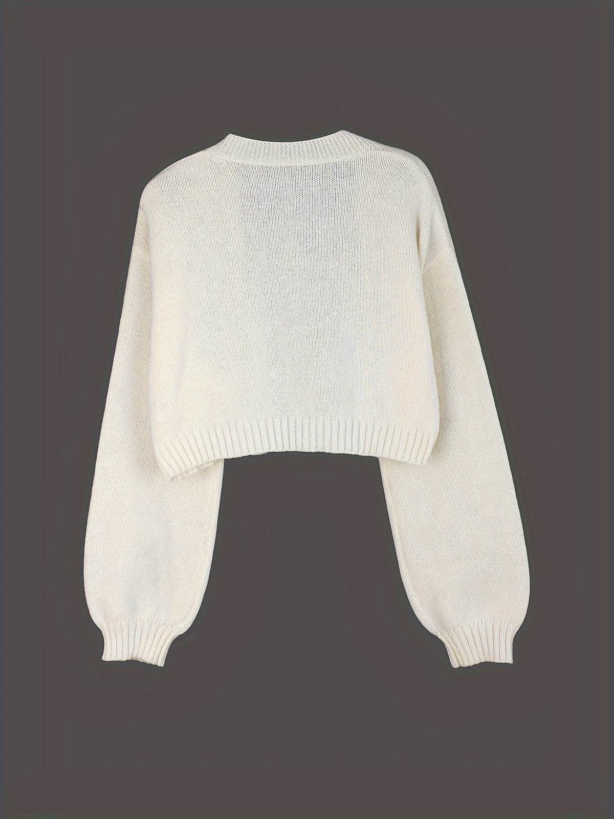 Cozy Gingerbread Christmas Cardigan Sweater for Women with Open Front Long Sleeve Knit Holiday Style