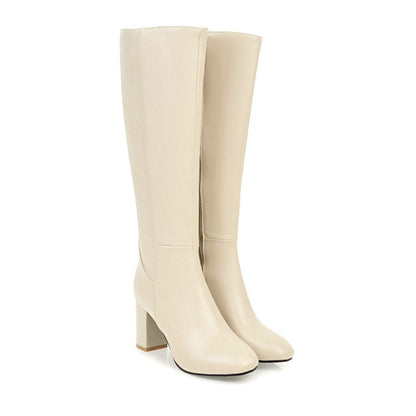 Aria | Women’s Elegant High Heel Knee Boots