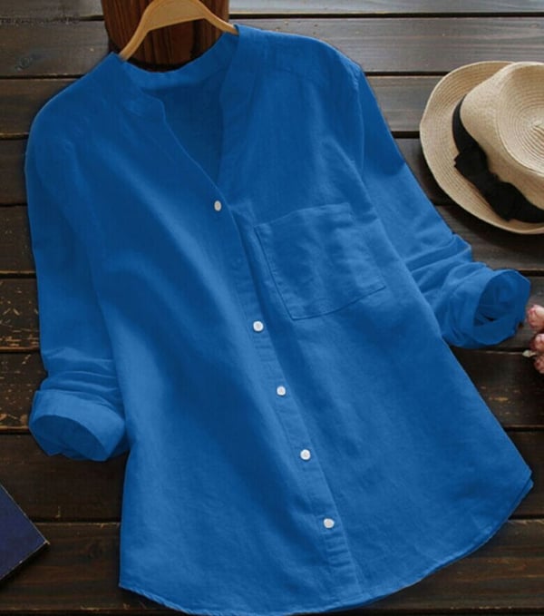 Julia | Women Relaxed Fit Button Shirt Blouse
