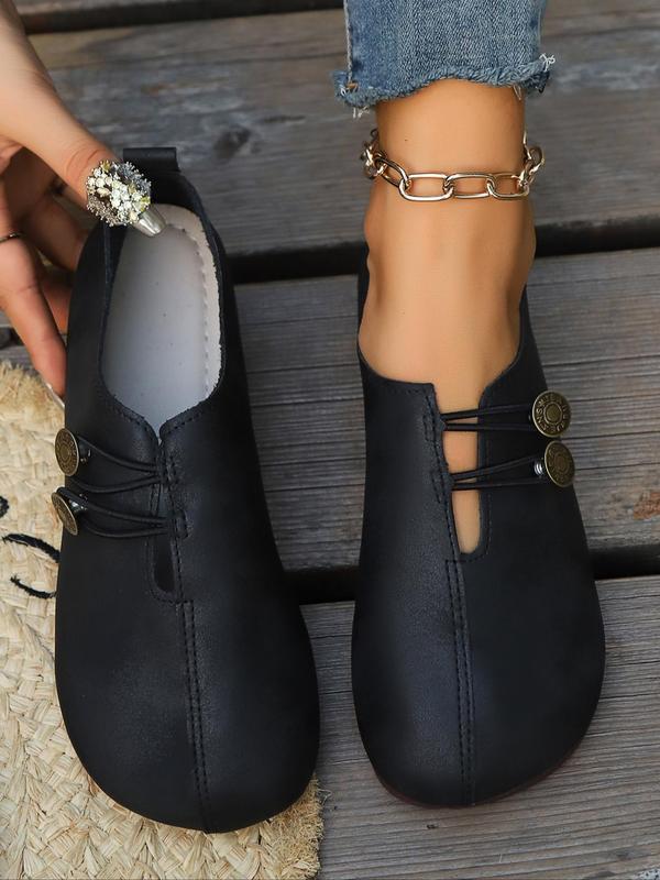 Comfortable Ballet Flats for Women with Round Toe Slip On Lightweight Breathable Style