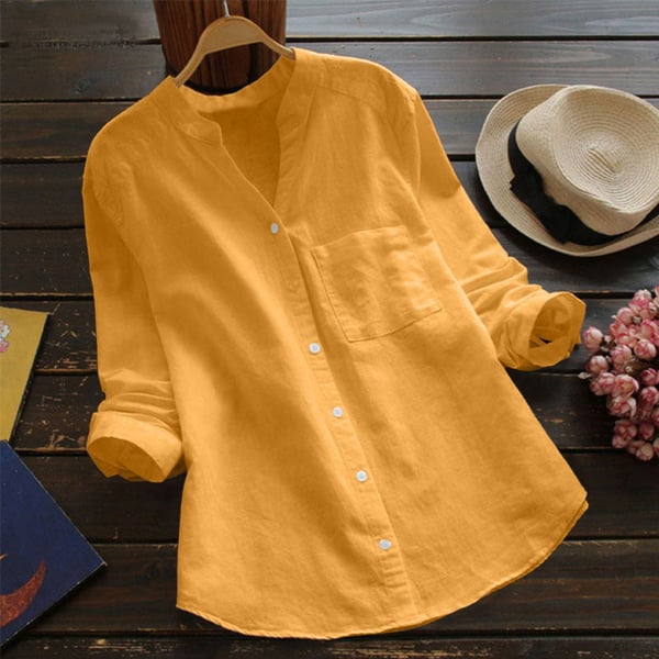 Julia | Women Relaxed Fit Button Shirt Blouse