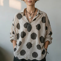 Black Polka Dot