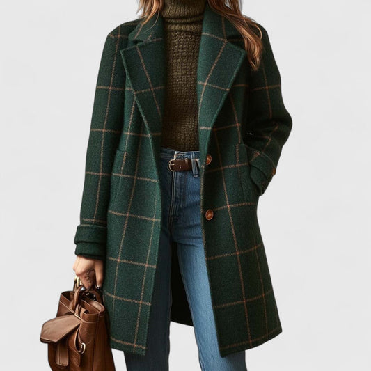 Angela | Women’s Relaxed Fit Structured Look Coat
