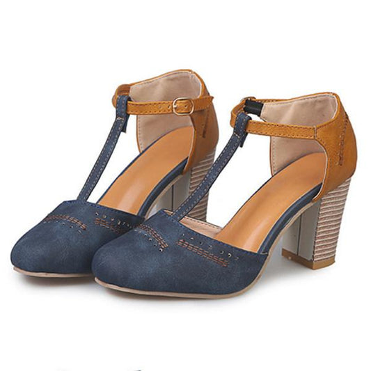 Julie | Elegant Mary Jane Shoes for Women with Block Heel
