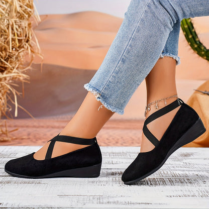 Comfortable Orthopedic Wedge Sandals for Women with Ankle Strap Platform Open Toe Style