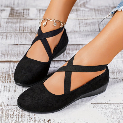 Comfortable Orthopedic Wedge Sandals for Women with Ankle Strap Platform Open Toe Style