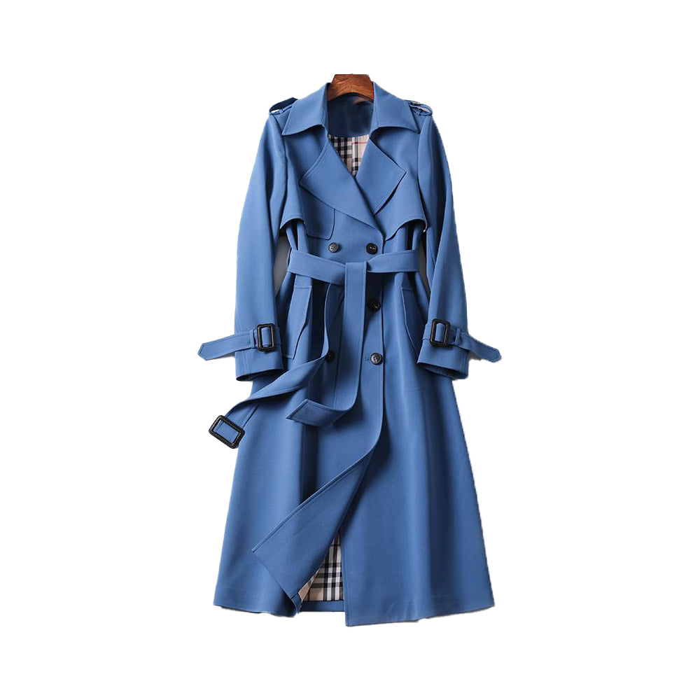 Diane | Women’s Double-Breasted Belted Trench Coat
