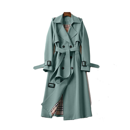 Diane | Women’s Double-Breasted Belted Trench Coat
