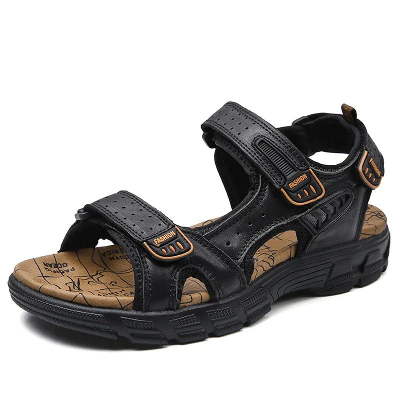 Comfortable Orthopedic Sandals for Women with Triple Velcro Adjustable Open Toe