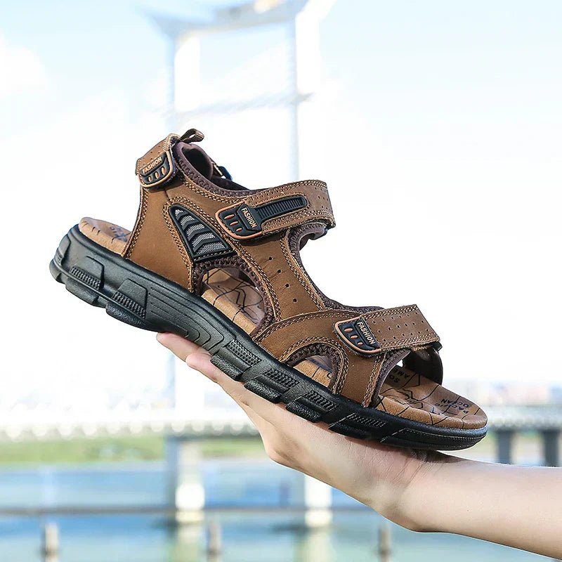 Comfortable Orthopedic Sandals for Women with Triple Velcro Adjustable Open Toe