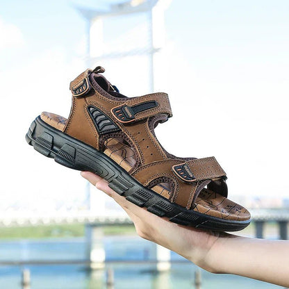 Comfortable Orthopedic Sandals for Women with Triple Velcro Adjustable Open Toe
