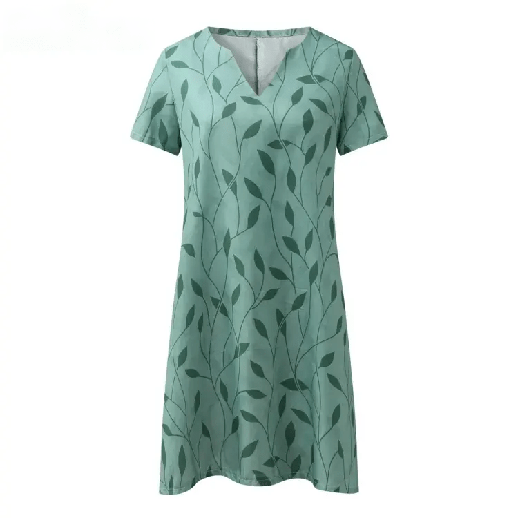 Nora | Effortless Green Sundress for Women in Casual Everyday Style