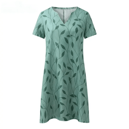 Nora | Effortless Green Sundress for Women in Casual Everyday Style