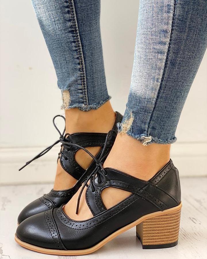 Bonnie | Elegant Mary Jane Shoes for Women with Block Heel