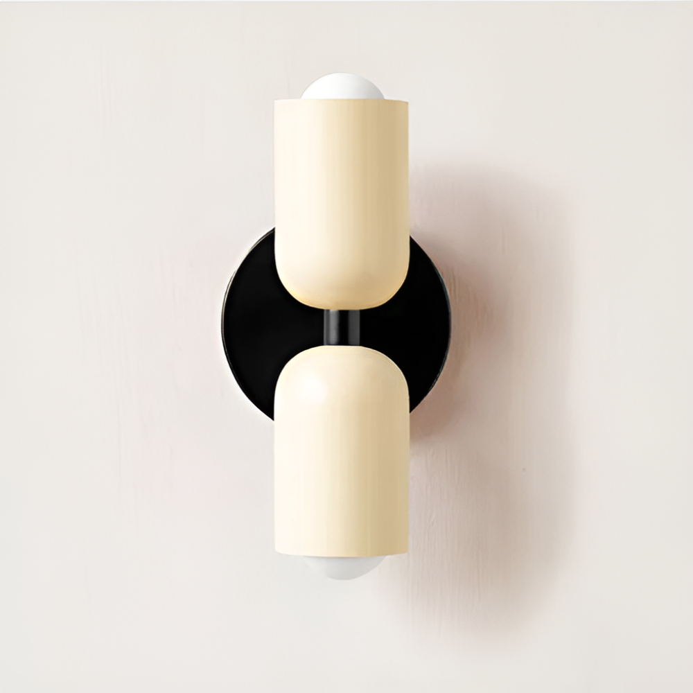 DualGlow Wall Lamp Two-Sided LED Capsule Modern Up Down Indoor Sconce Wall Light