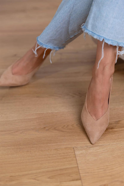 Comfortable Brown Slip On Shoes for Women with Round Toe Cushioned Footbed Casual Style