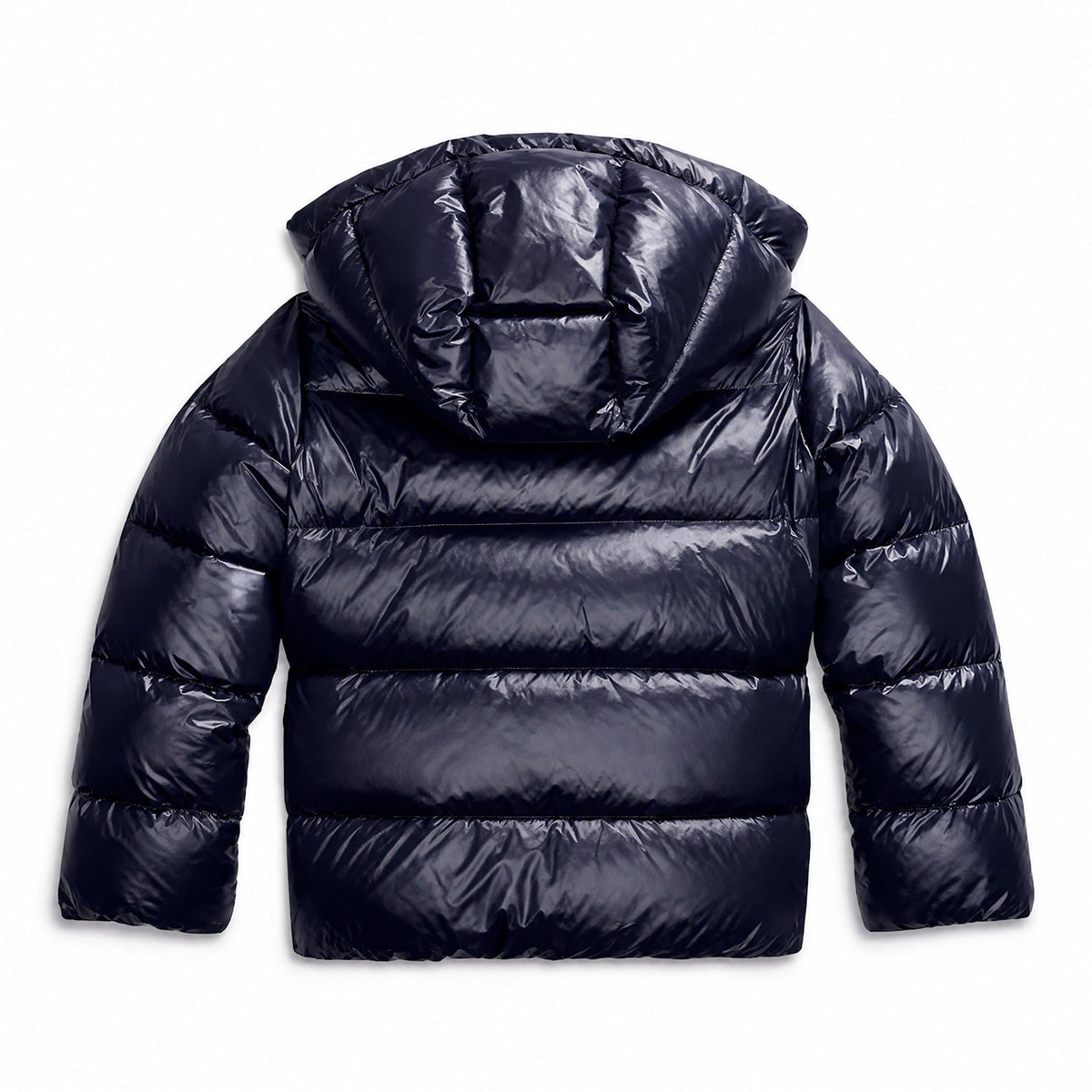 Cozy Puffer Jacket for Women with Hooded Collar Long Sleeve Zip Up Padded Quilted Style