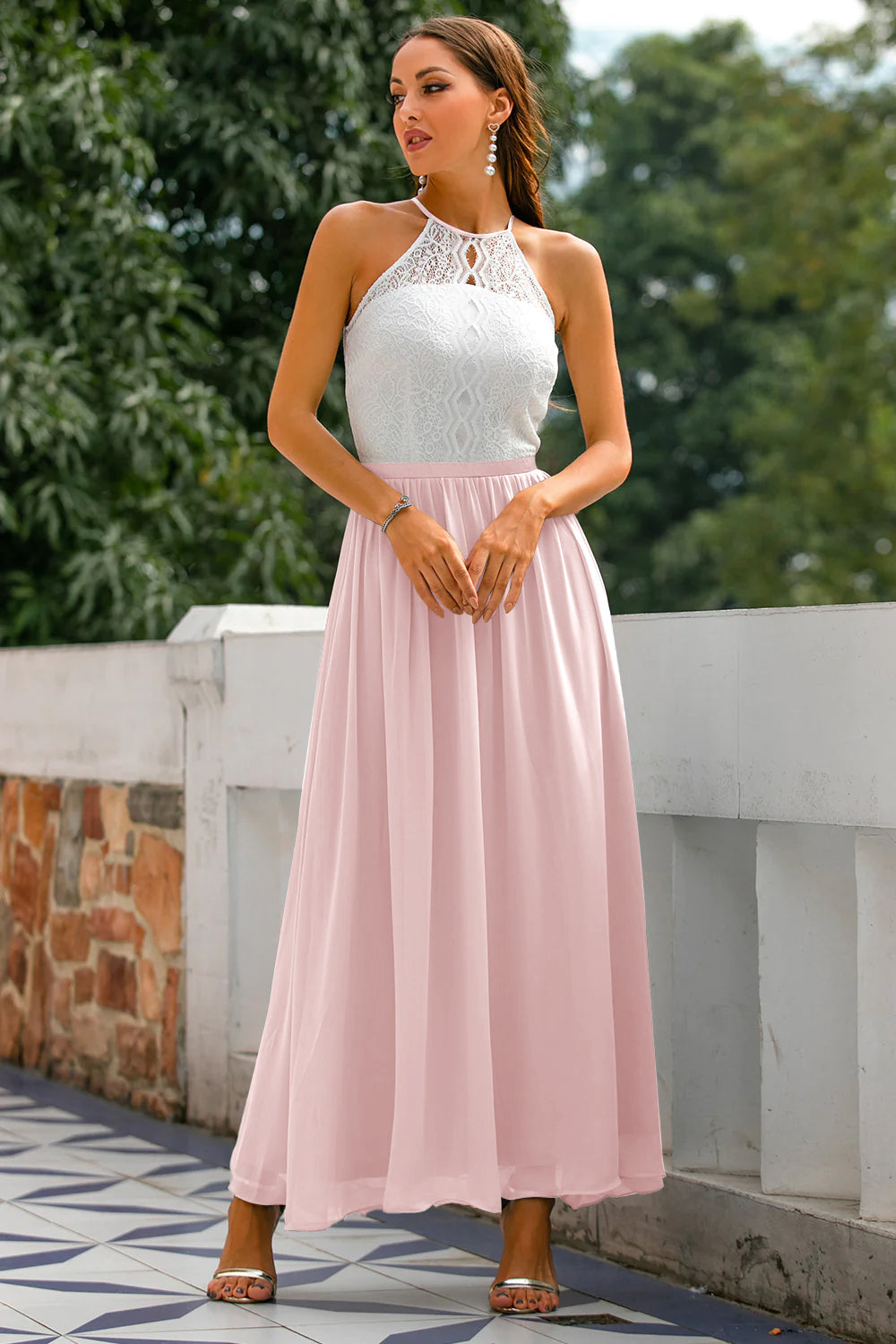 Eloise | Elegant Formal Wedding Guest Dress for Women in Long Maxi Style