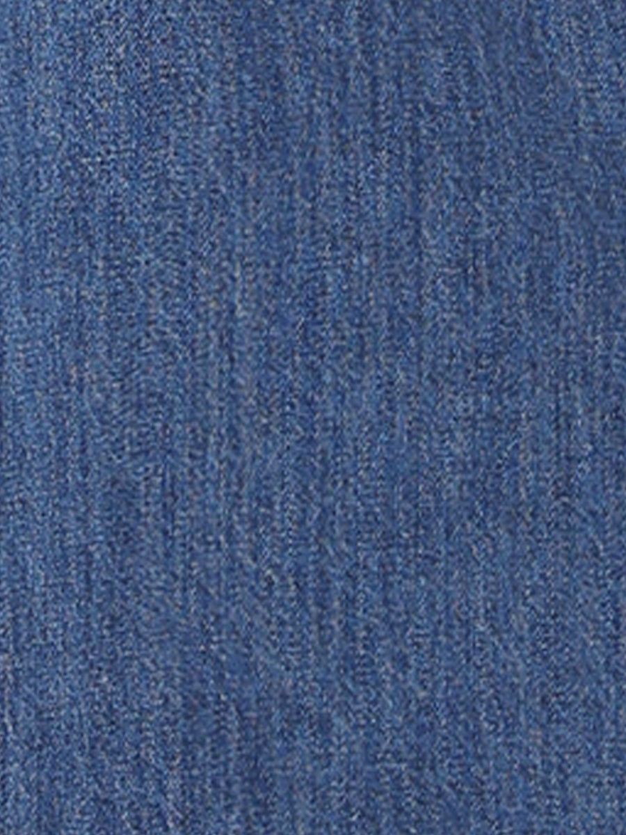 Effortless Denim Skirt for Women with High Waist Midi A Line Button Front Casual Jean Style