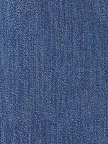Effortless Denim Skirt for Women with High Waist Midi A Line Button Front Casual Jean Style
