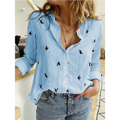 Monique – Linen Stylish Women’s Blouse