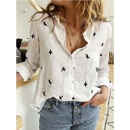 Monique – Linen Stylish Women’s Blouse