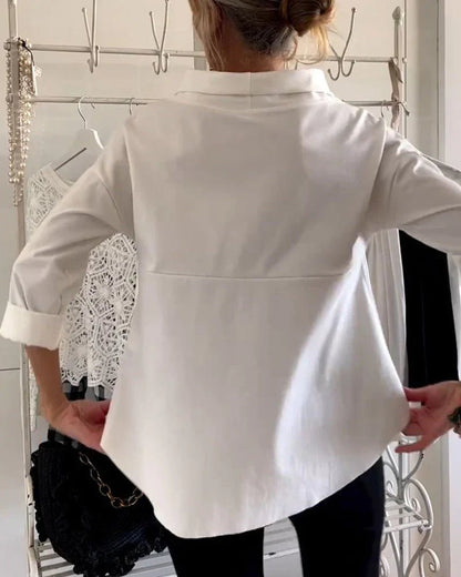Elegant Boat Neck Blouses for Women with Elbow Sleeve Relaxed Drapey Soft Knit Style