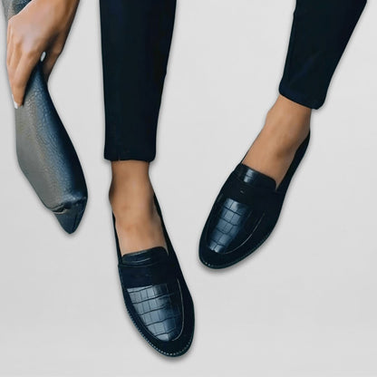 Eleanor | Women's Orthopedic Loafers Slip-On Leather Comfort