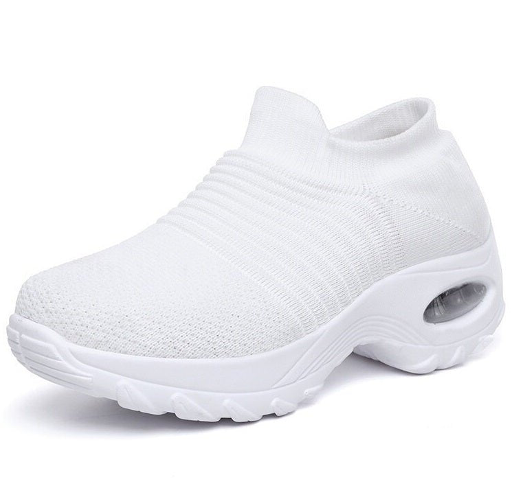 Comfortable Sneakers for Women with Slip On Platform Walking Style