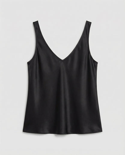 Effortless Blouses for Women with V Neck Sleeveless Relaxed Flowing Tank Style
