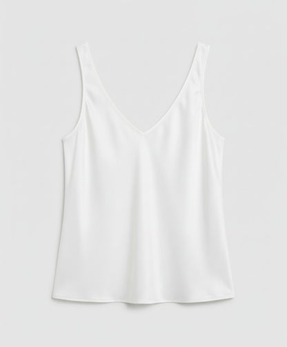 Effortless Blouses for Women with V Neck Sleeveless Relaxed Flowing Tank Style