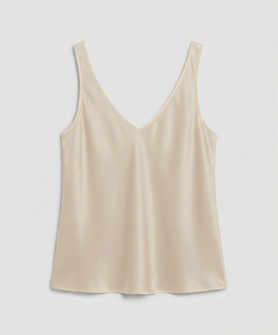 Effortless Blouses for Women with V Neck Sleeveless Relaxed Flowing Tank Style