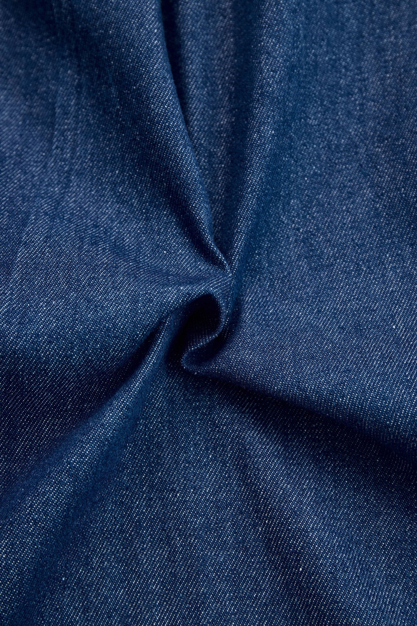 Effortless Dark Blue Wide Leg Jumpsuit for Women with Long Sleeve Zip Front